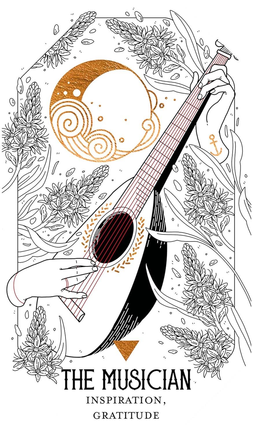 The Citadel Fantasy Oracle Deck - 60 Card RPG Oracle Set by Fez Inkwright with Guidebook