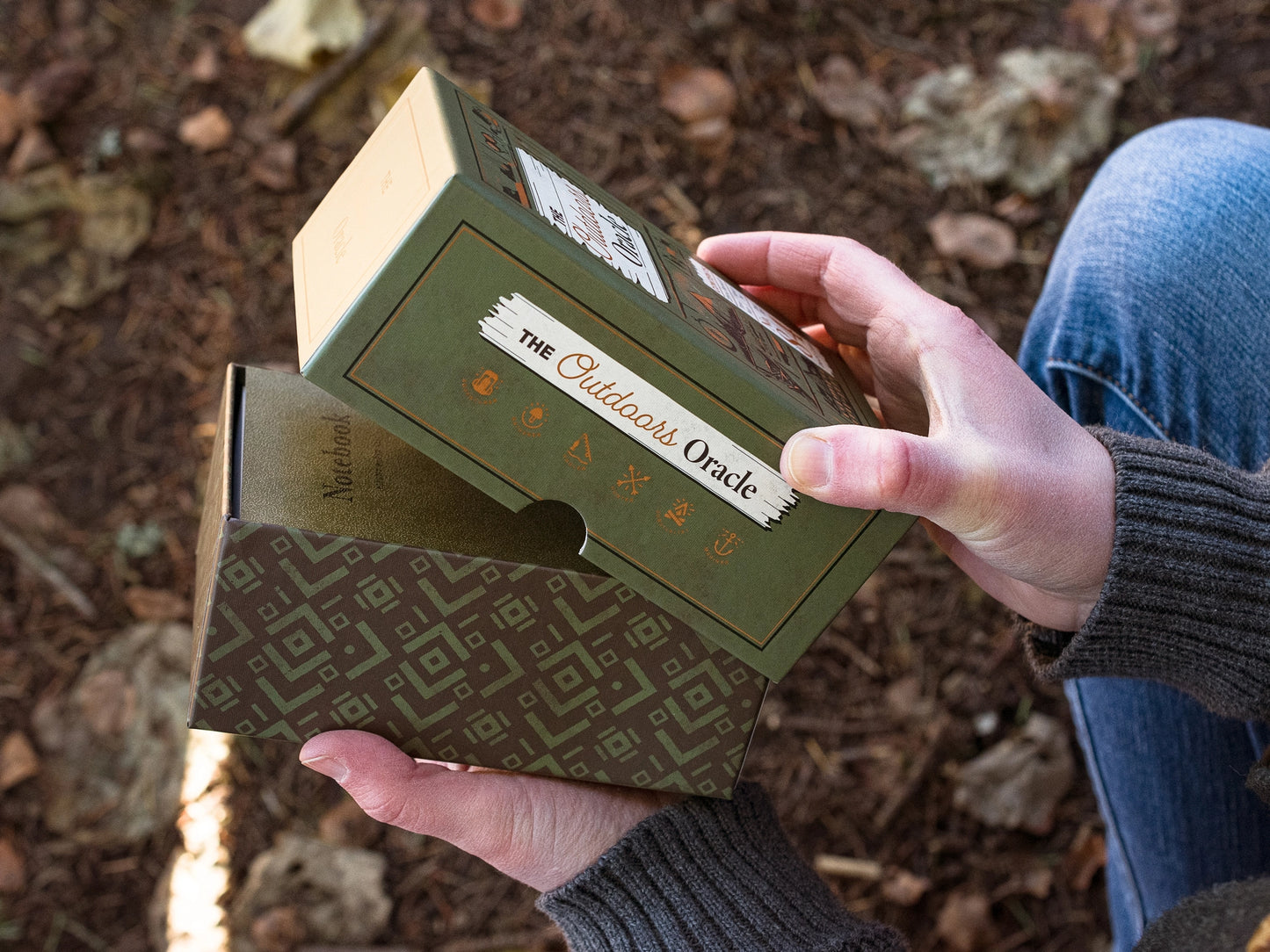 The Outdoor Oracle Deck - 84 Hand-Drawn Cards & Journal by A Nature Unknown