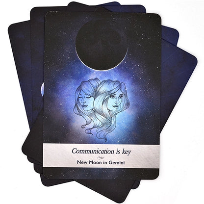 Moonology Oracle Deck - 44 Moon Phase & Astrology Cards by Yasmin Boland