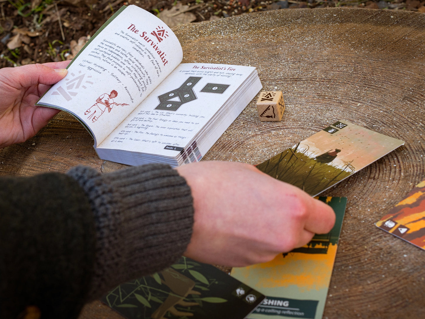 The Outdoor Oracle Deck - 84 Hand-Drawn Cards & Journal by A Nature Unknown