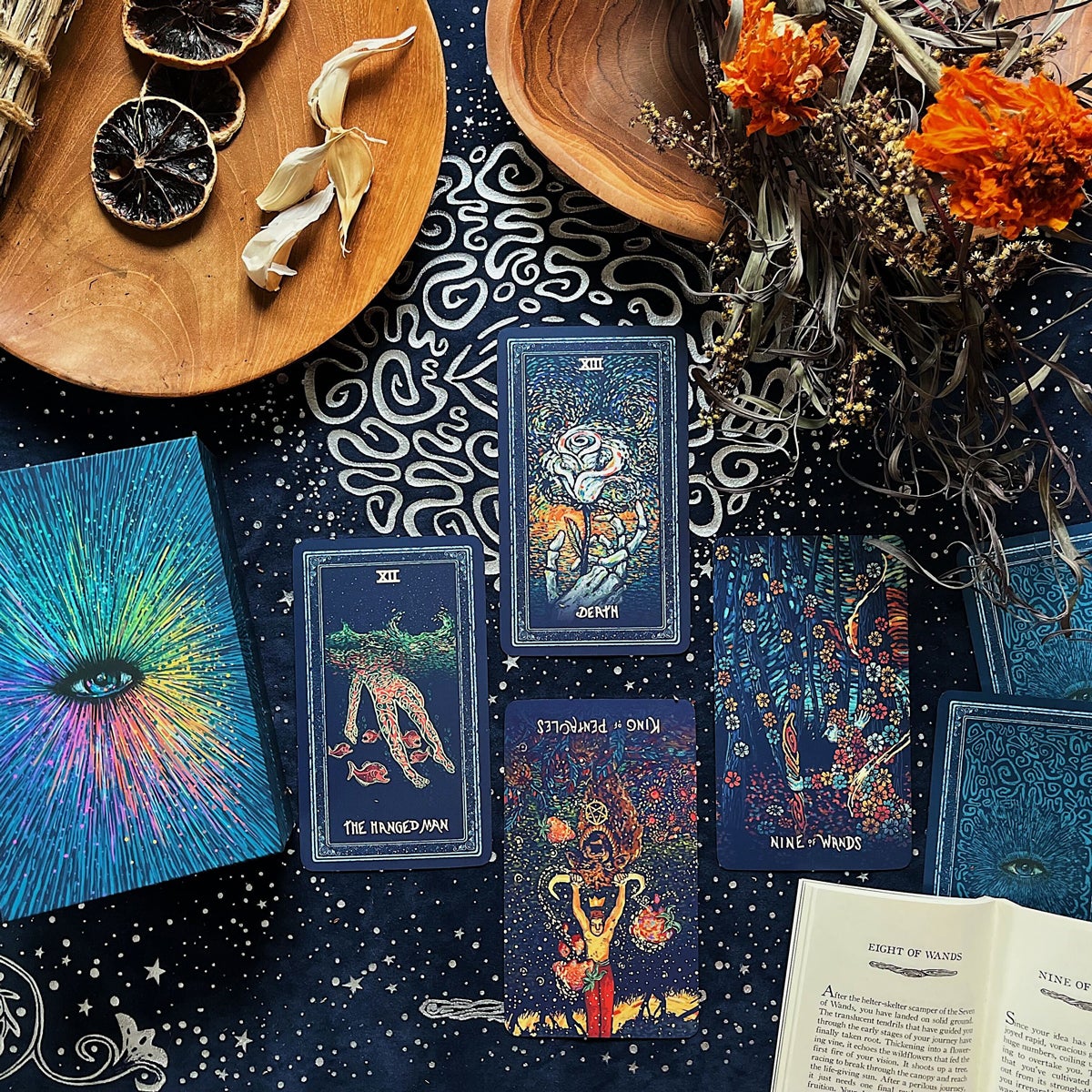 Prisma Visions Tarot Deck - 78 Card Artistic Tarot by James R. Eads | Modern Tarot Cards