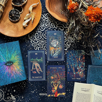 Prisma Visions Tarot Deck - 78 Card Artistic Tarot by James R. Eads | Modern Tarot Cards