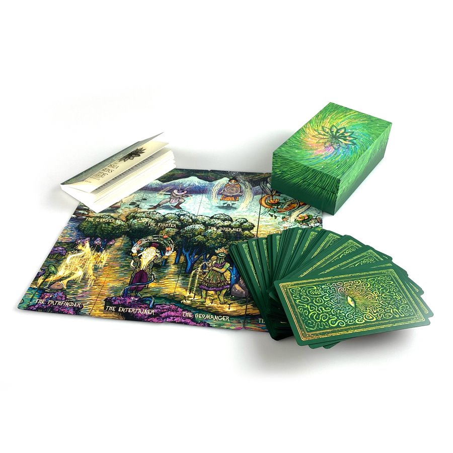 Cosma Visions Oracle Deck - 79 Card Second Edition with Guidebook | Celestial Oracle Cards
