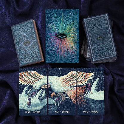 Prisma Visions Tarot Deck - 78 Card Artistic Tarot by James R. Eads | Modern Tarot Cards