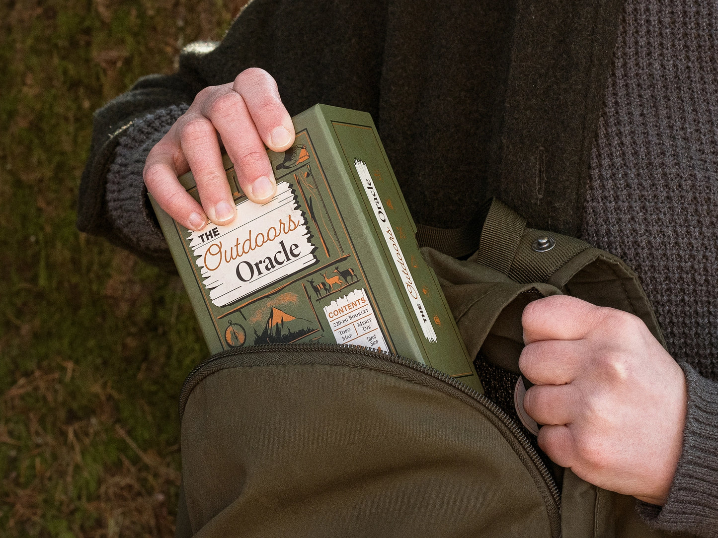 The Outdoor Oracle Deck - 84 Hand-Drawn Cards & Journal by A Nature Unknown