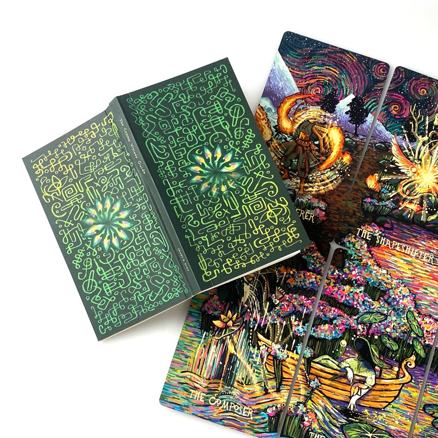 Cosma Visions Oracle Deck - 79 Card Second Edition with Guidebook | Celestial Oracle Cards