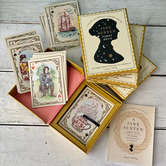 Jane Austen Tarot Deck - 53 Card Literary Tarot with Guidebook for Austen Fans