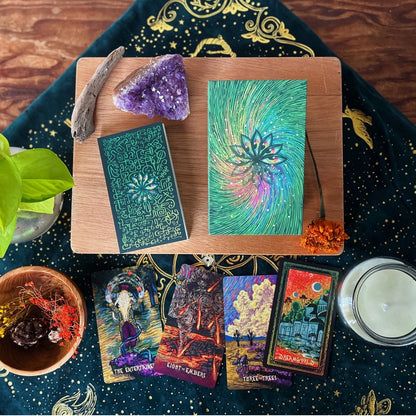 Cosma Visions Oracle Deck - 79 Card Second Edition with Guidebook | Celestial Oracle Cards